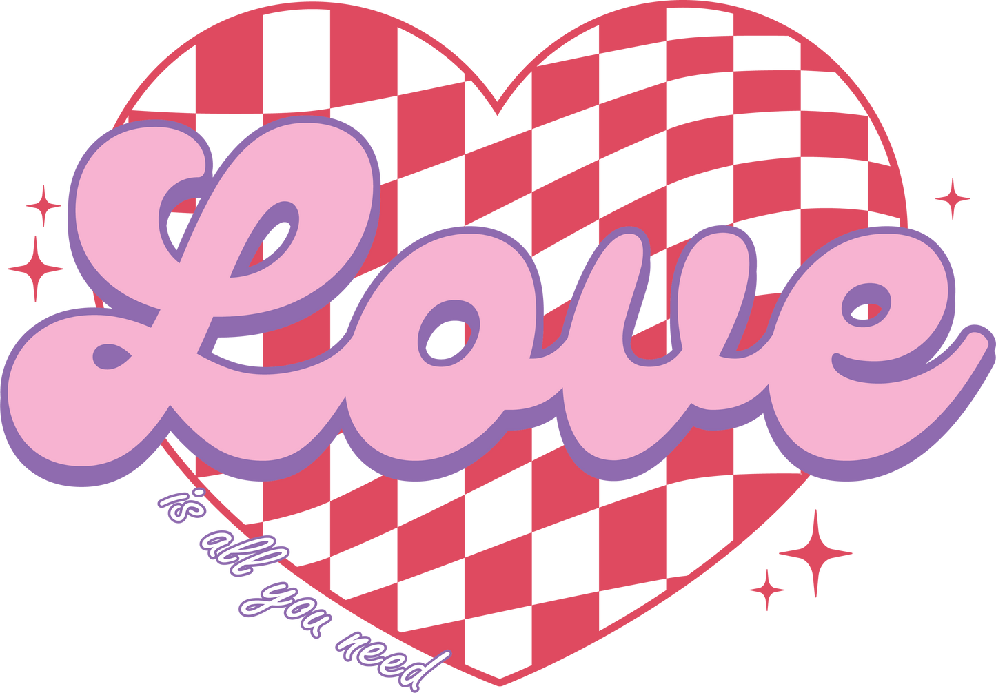 Love Is All You Need DTF Rocket