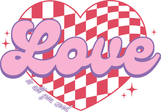 Love Is All You Need DTF Rocket