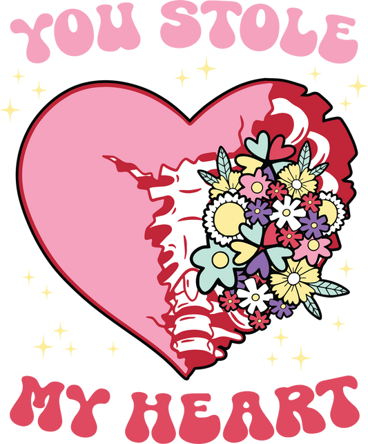 You Stole My Heart DTF Rocket