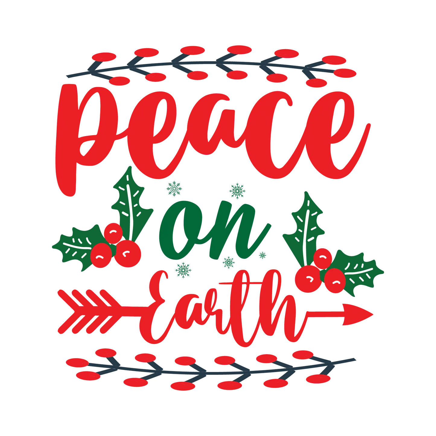 Peace On Earth DTF Rocket