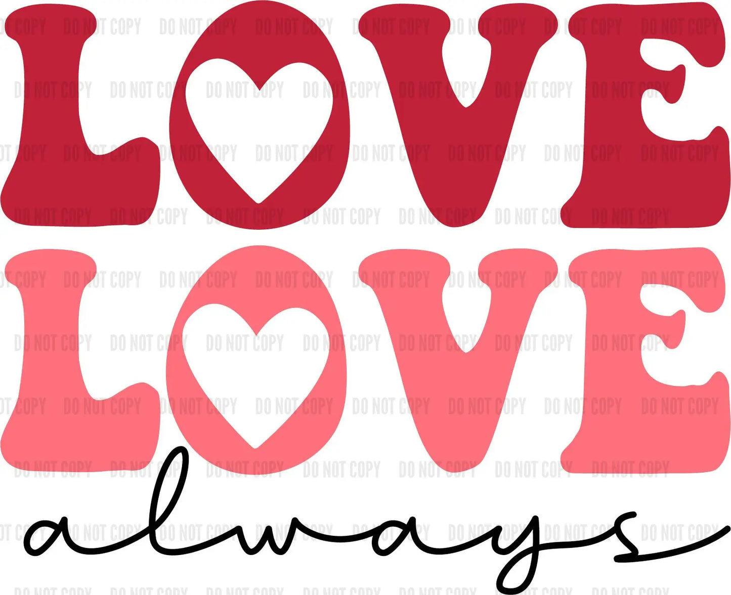 Love Always DTF Rocket