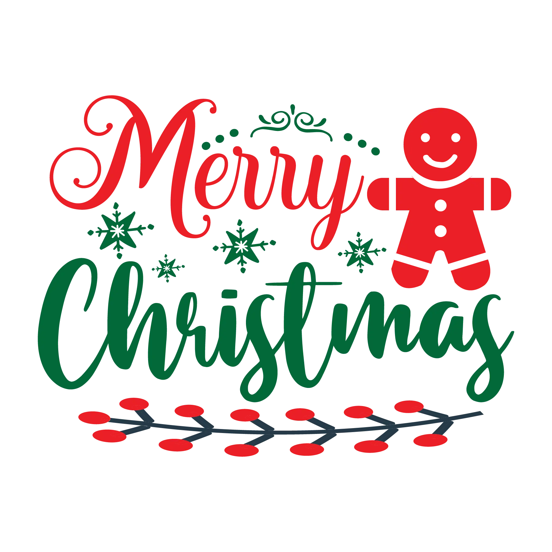 Merry Christmas DTF Rocket