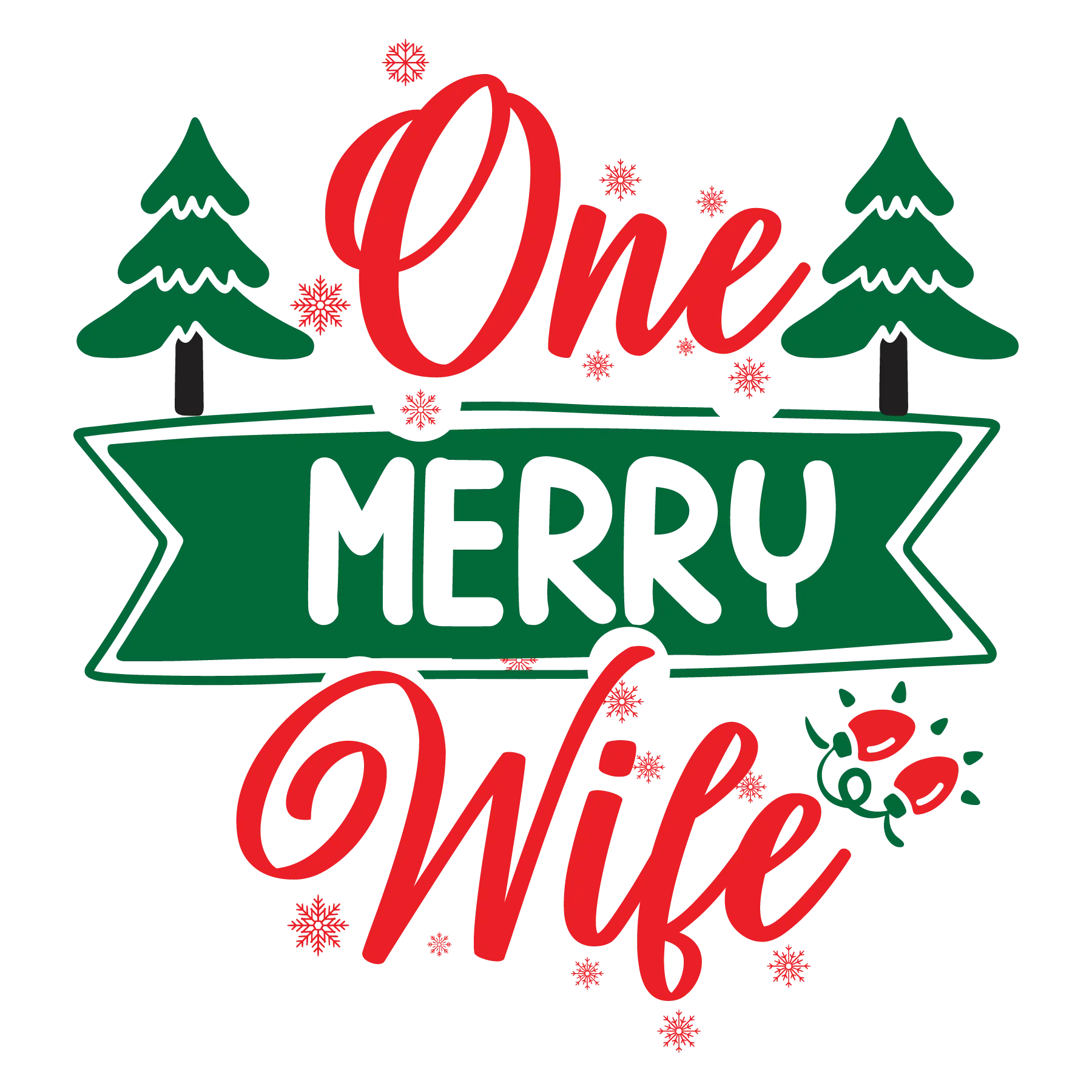 One Merry Wife DTF Rocket
