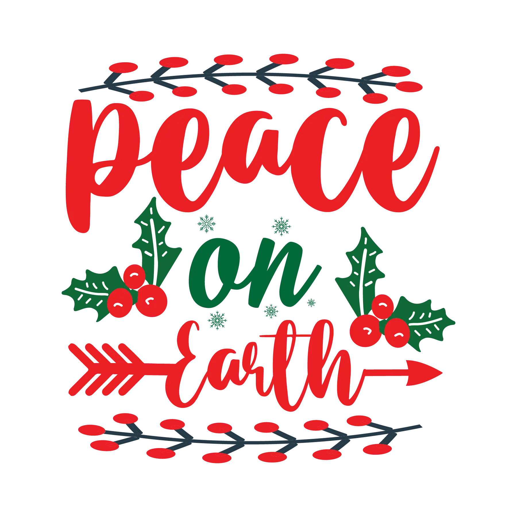 Peace On Earth DTF Rocket